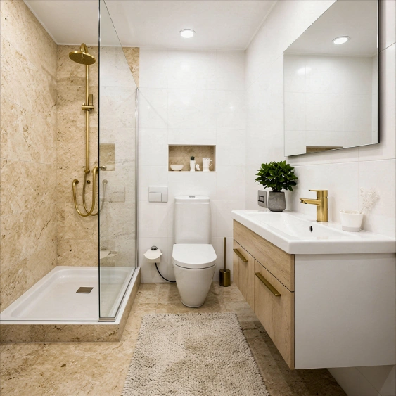 Bathroom remodeling contractor for Los Angeles homes apartments HOAs and commercial spaces